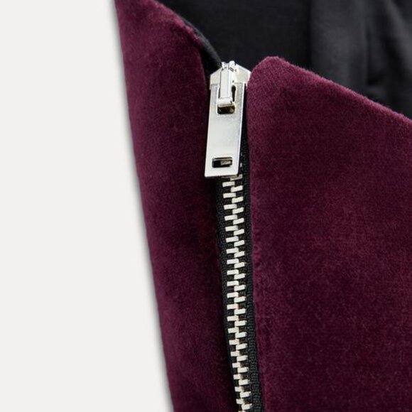 ZARA VELVET CORSET - Picture 7 of 8